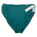 Anne cole NWT  Teal Convertible Bikini Bottoms Plus Size 20W Slimming Photo 1