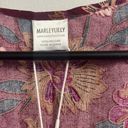 MarleyLilly NWT Marley Lilly Burgundy Floral Duster/Kimono Photo 5