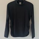 Calia Black Mock Turtleneck Long Sleeve Top Size Medium Photo 0