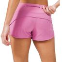 Lululemon Lightweight Low Rise Speed Up Short with 2.5" Inseam in Magenta Glow Photo 0