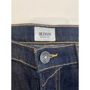 Hudson Jeans Hudson Dark Blue Wash Button Fly Raw Hem Denim Jean Shorts EUC Sz 26 Midrise Photo 1