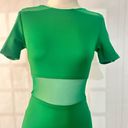 AX Paris  Green Bodycon Mesh Dress Size 8 Photo 1