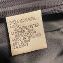Talbots  Wool & Leather Blazer Size 6 Photo 2