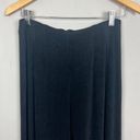 Chico's  2 Travelers Pants Womens‎ Large 12 Black Slinky Pull On Straight Leg L Photo 5