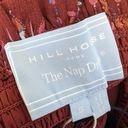 Hill House Ellie Nap Dress Size Small  Garnet Charm Scallop Crinkle Chiffon Photo 3