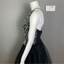 Cache  Vintage Ballgown formal dress 80's 90's size 12 bridal Gothic Royal Photo 6