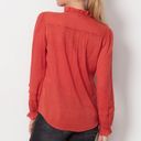 Faherty NWT  Willa Top in Carmine Photo 2