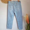 American Eagle , Strigid High Rise Light Medium Wash Mom Jeans, Size 10 Short Photo 6