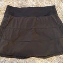 Lululemon Pace Rival Mid-rise Skirt In Black Photo 1