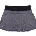 Lululemon NEW  Circuit Breaker Skirt II Disperse Dusky Lavender Black 4 Tall Photo 2