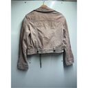 ALLSAINTS  Dalby Suede Biker Jacket in Dusty pink Photo 7