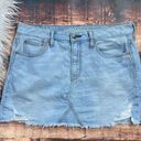 American Eagle  Denim Skirt Light Wash Photo 0