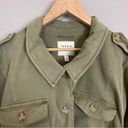 Torrid  Military Jacket Size 6‎ Light Army Olive Green Plus Size 6 6X Utility Photo 5