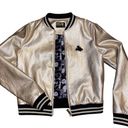 Disney  Mickey Gold Collection small Bomber Jacket Photo 4