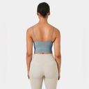 Halara  In My Feels‎ Basic Padded Workout Cropped Tank Top NWT S Photo 5