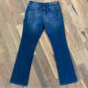 Lee  Regular Fit Mid Rise Bootcut Blue Denim Jeans Size 12 Long Photo 2