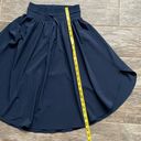 Lululemon  everyday skirt size 2 Navy Drawstring athleisure Lightweight Flowy Photo 6