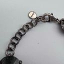 Stella & Dot  Amelie Charcoal Crystal Bracelet Holiday Cocktail Glam Photo 4