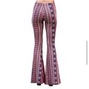 Daisy  Del Sol Stretch Flare Print Pants Estimated Size XS Photo 3