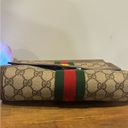 Gucci Vintage  Clutch Bag Purse Sherry Line Brown Authentic Photo 7