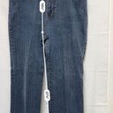 kim rogers ‎ Straight Jeans Women's 8P 8 30x28 Blue Mid Rise Stretch DCB-C Photo 5