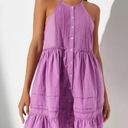 Free People Desert Days Mini Dress Dramatic Orchid Purple Size Medium Sz M New Photo 11