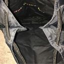 United Colors Of Benetton Vintage 90’s  black Backpack Drawstring Travel Bag. Photo 50