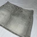 Citizens of Humanity COH  Gray Denim Mini Skirt Sz 26 NWOT Photo 2