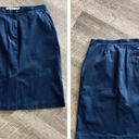 Tommy Hilfiger Vintage  Pencil Skirt Navy Excellent Condition 2001 Retro Photo 5