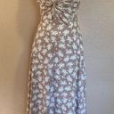 Lulus NWOT  Picturesque Moments Brown Floral Print Strappy Maxi Dress Photo 0