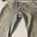 Cache  Sparkly Rhinestone & Pearls Studded Light Wash Jeans size 8 Photo 0