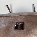 Kooba  Leather Crossbody Medium Satchel Chic Modernist Purse Handbag Gray Photo 10