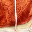 Free People New FP Movement Lead The Pack Fleece 1/2 Zip Pullover | Neon‎ Coral/Brown S Photo 9