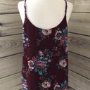 Pink republic Burgundy Floral Patterned Tank Top Photo 2