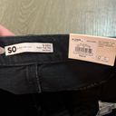 SO NWT Black Boyfriend Jean Shorts Photo 2