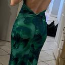 RUNAWAY THE LABEL MARLINI MAXI DRESS - GREEN FLORAL Photo 3