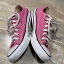 Converse All Star Low Tops Lace Up Shoes Sneakers Pink Women’s 8 (Please Read Description) Photo 1