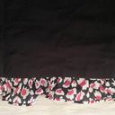 Lush Clothing Lush Black White Red Abstract Floral Bodycon Ruched Sweetheart Neck Mini Dress Photo 6