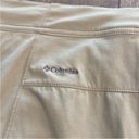 Columbia  16” Omni-Shield Tan Nylon Stretch Hiking Active Skirt Size 10 Photo 13