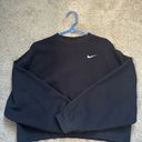 Nike Black Crew Neck Sweatshirt Photo 0