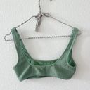 LA Hearts PacSun Green Crinkle Bikini Top Photo 2