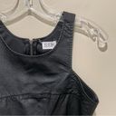 SEEK the Label LF  Faux Leather Cropped Tank Top Black Size Medium Photo 2