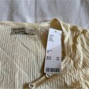 Urban Outfitters Cream/Powder Yellow Cropped Long Sleeve Top Photo 1