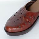 J.Jill  Leather Embossed Slip On Mules Womens Size 8M Photo 4