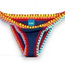 kiini  Swim Bottoms Tasmin Crocheted Bright Colored Bikini Large Photo 3