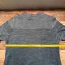 Christopher & Banks Blue Ribbed Sweater Long Sleeves Photo 6