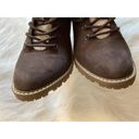 Universal Threads  Chelsea zip or tie brown boots size 7 1/2 women's Photo 7