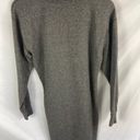 CAbi  3650 Put On Dress Grey Sweatshirt Long Sleeve Gathered Waist Stretch XS Photo 4