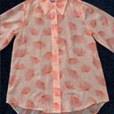 Kate Spade  New York Women’s Multicolor Falling Flower Voile Blouse Sz Xsmall Photo 1