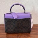 Coach  Morgan Top Handle Satchel In Signature Canvas cj614 Photo 2